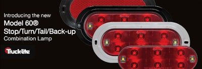 Truck-Lite Model 60 Stop:Turn:Tail & Back-up Combination Lamp