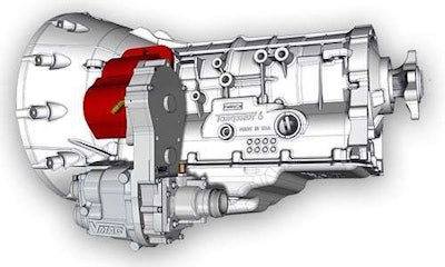 VMAC DTM70 PTO-driven rotary-screw air compressor