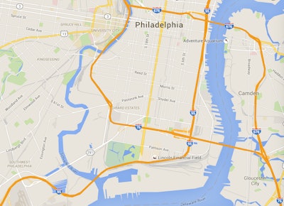 Commercial trucks weighing more than five tons will be prohibited from traveling between Exit 13 and Exit 22 on I-95 in Philadelphia from Saturday, July 23 at noon until midday Friday, July 29.