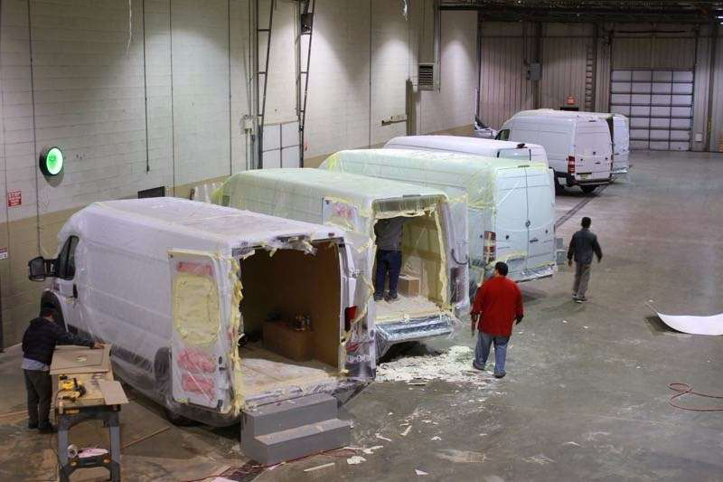Commercial Vans Build