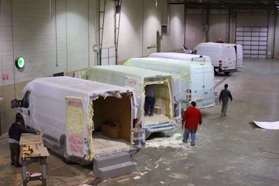 Commercial Vans Build