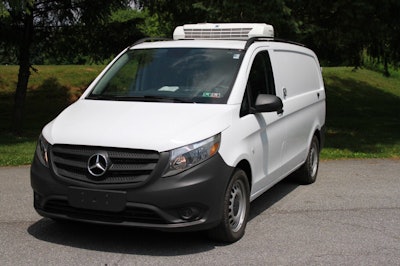 The Mercedes-Benz Metris van can now be upfitted with refrigeration through Commercial Van Solutions.