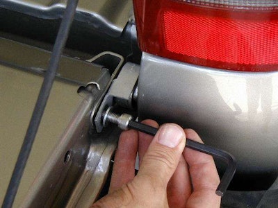 The Gate Keeper is a bolt-on cover that guards against tailgate theft.