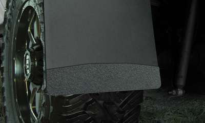 Husky removable mud flap