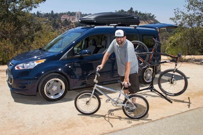 Devin Stovall, winner of a new Ford Transit Connect Wagon, is one of a growing number of entrepreneurs who have started a side business to supplement their income and pursue their passions outside full-time jobs.