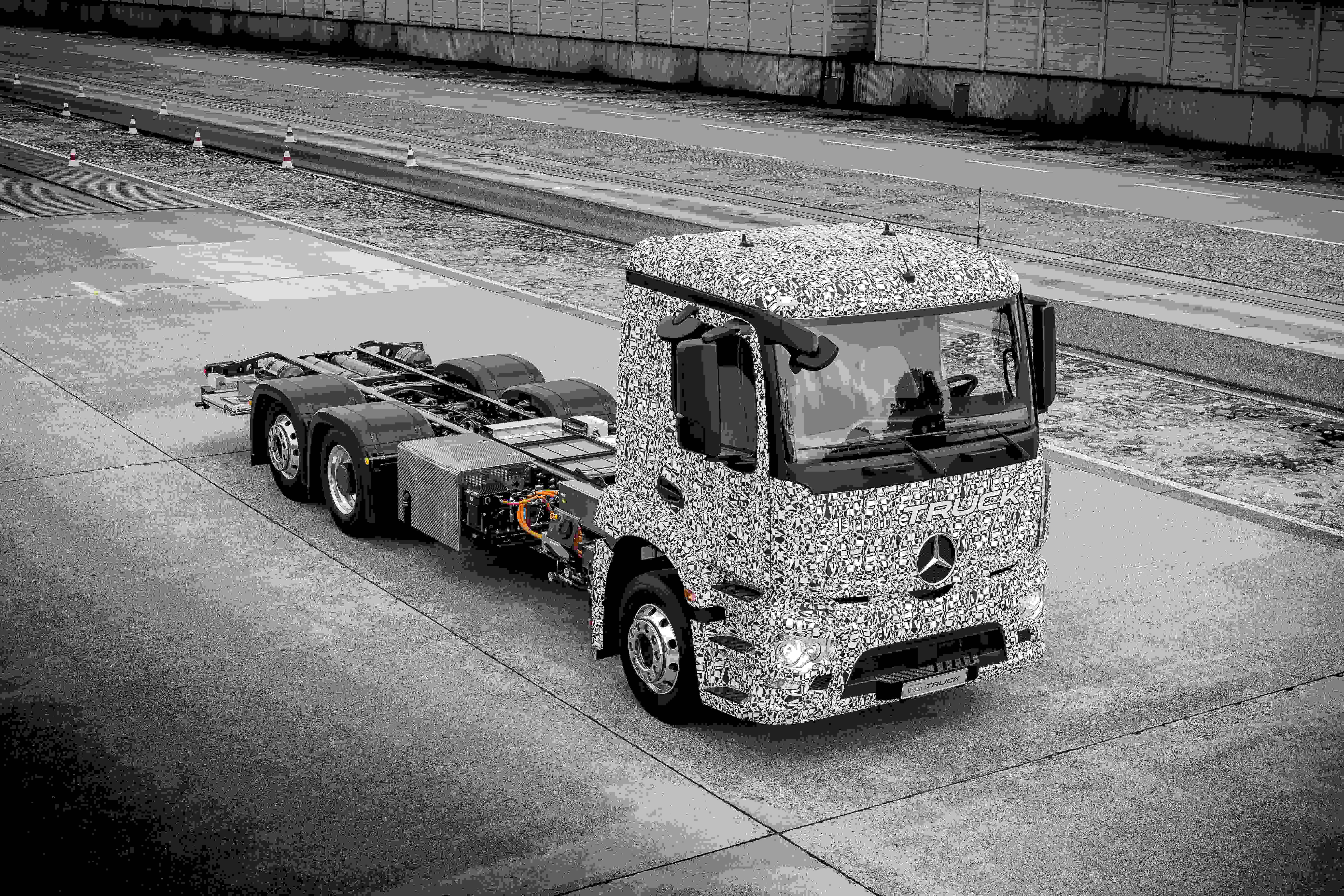 Daimler eTrucks Campus; urbaner Transport der Zukunft; Elektromo