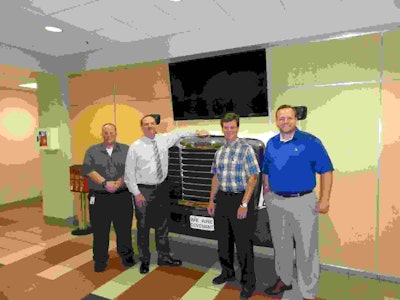 Pictured L to R: Chris Orban, Richard Cribbs, Joey Hogan and Doug Schrier have led the turnaround effort at CTG since 2011.