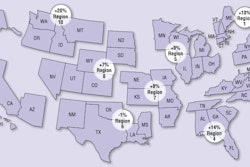 Percentage change in estimated fatalities in 2015 compared to 2014.
