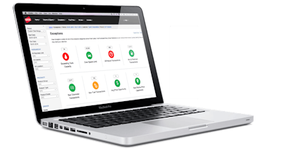The Exception Module in the WEX platform shows patterns in fuel transactions that indicate waste and fraud.