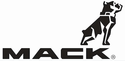 0001993 Mack 4 Logo Magnet