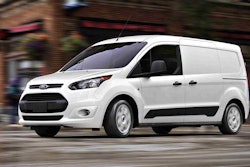 Ford Transit Connect compact commercial van equipped with 2.5-liter I-4 engine gains flex-fuel capability and new seating options for 2016.