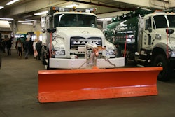 The New York Police Department sometimes calls on DSNY to uses its snowplow fleet as security barriers.