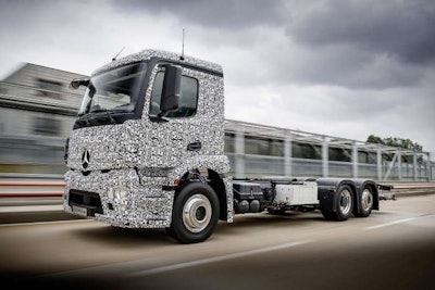 Daimler unveiled its electric Mercedes-Benz Urban eTruck earlier this week.