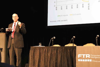 Daniel Meckstroth speaking at the 2016 FTR Conference.