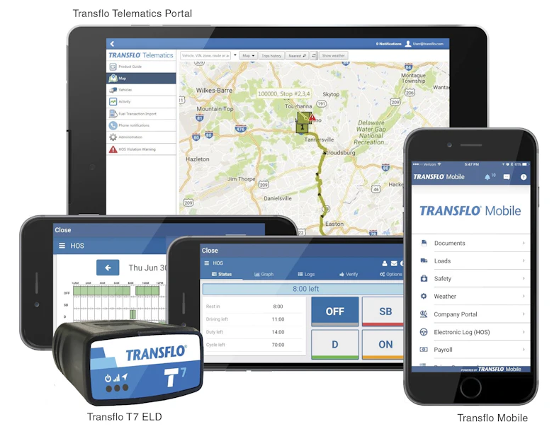 Exchange System Transtech Pegasus TransTech unveils new telematics platform | Commercial Carrier ...