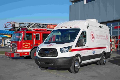 Ford Motor Company will award three grants of up to $70,000 each for U.S.-based nonprofit organizations to purchase and modify a Ford Transit van for use in disaster relief work.