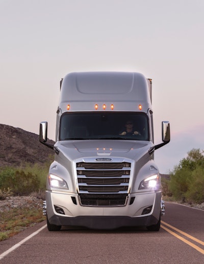 DTNA is bullish on its market share lead thanks in part to the introduction of the recently announced 2018 Freightliner Cascadia.