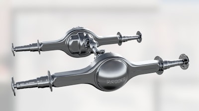 The new Paccar Axle offers axle ratios of 2.47 to 3.7.