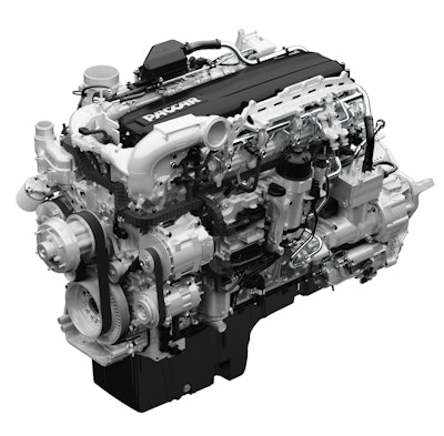 The Paccar 2017 MX-13 gets a horsepower boost to 510, up from 500.