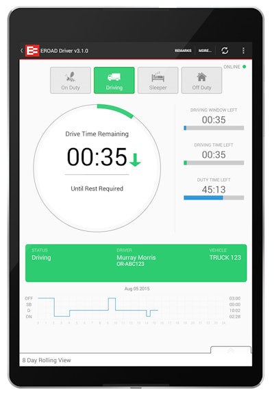 PIT Group is testing ERoad’s new ELD product for FMCSA certification