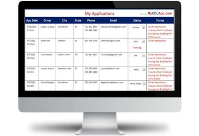 MyCDLapp.com updated its software to allow carriers to remove the questions on driver applications pertaining to criminal history.