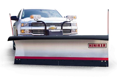 Stainless mold boards are now available for Hiniker 7000 Series plows.