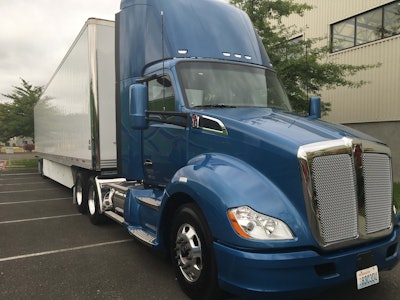 Kenworth’s T680 in a daycab configuration.