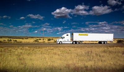 J.B. Hunt Transport truck