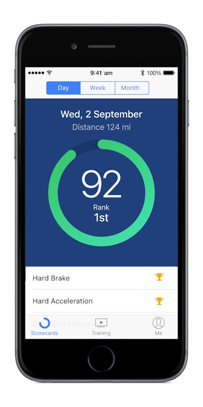 Apria Healthcare uses the Telogis Coach app as an automated tool for driver performance reporting.