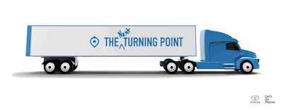 Toyota recently published the image above along with information that addresses its plan to test a hydrogen fuel cell truck in California.