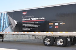 Wabash unveiled its refrigerated van, made of molded structural composites with thermal technology, in February 2016.