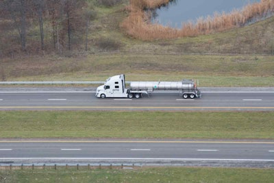Trucking tech company Otto’s self-driving truck drove the 35-mile stretch of the Smart Mobility Corridor between Dublin, Ohio, and East Liberty, Ohio.