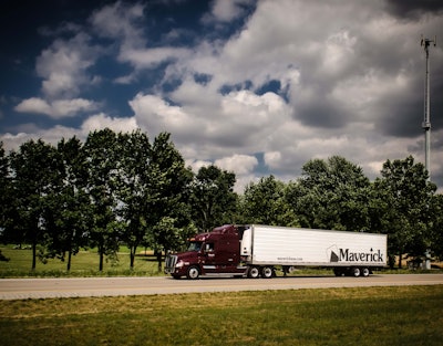 Maverick Transportation is one of 20 carriers named by TCA and CarriersEdge to the 2017 Best Fleets to Drive For list. (Photo by 365 Trucking)