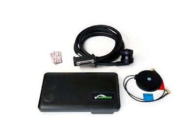 Vnomics True Fuel hardware installs in the cab to give drivers fuel coaching
