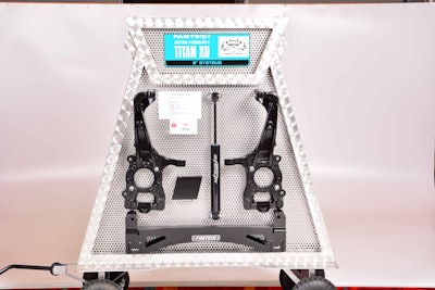 Fabtech Motorsports now manufactures a 6-inch suspension system for the 2016 Nissan Titan XD.