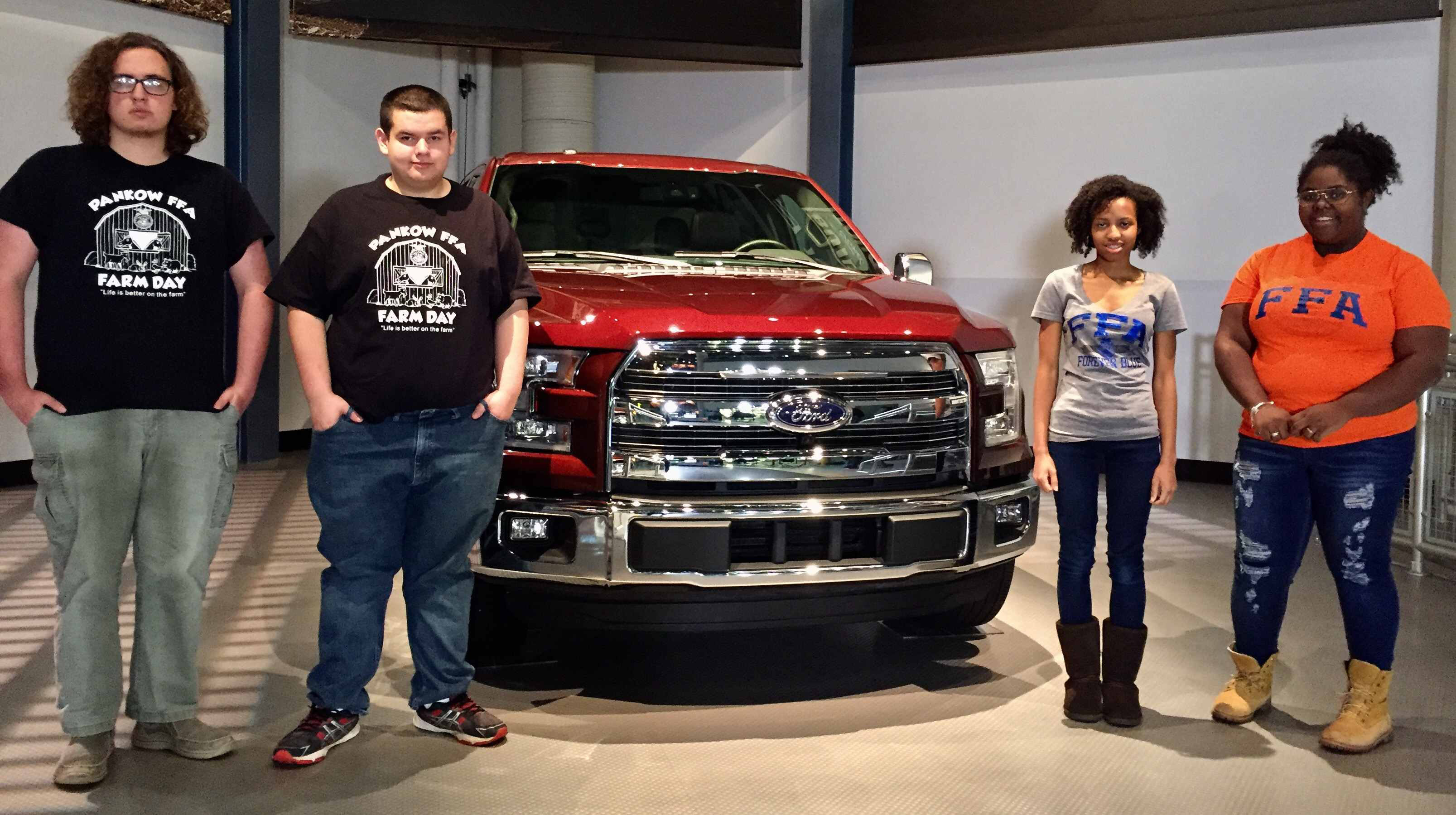 FFA Students Learn about F-Series Live