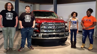 FFA Students Learn about F-Series Live