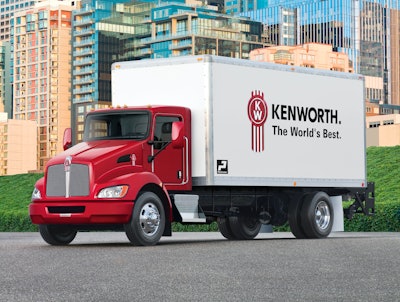 The Bendix Wingman Advanced system is now available for order as an option for Kenworth T270 (shown above) and T370 medium duty trucks. The radar-based collision mitigation system delivers adaptive cruise control with braking, along with autonomous emergency braking technology to help drivers mitigate rear-end collisions.
