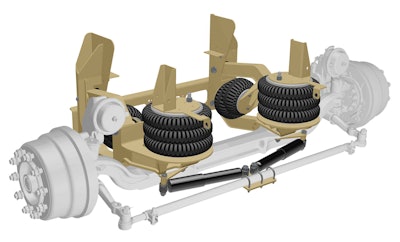 Ridewell rss 2361000 self-steer auxiliary truck suspension