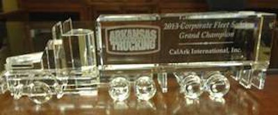 CalArk has been recognized for its safety efforts by the Arkansas Trucking Association.