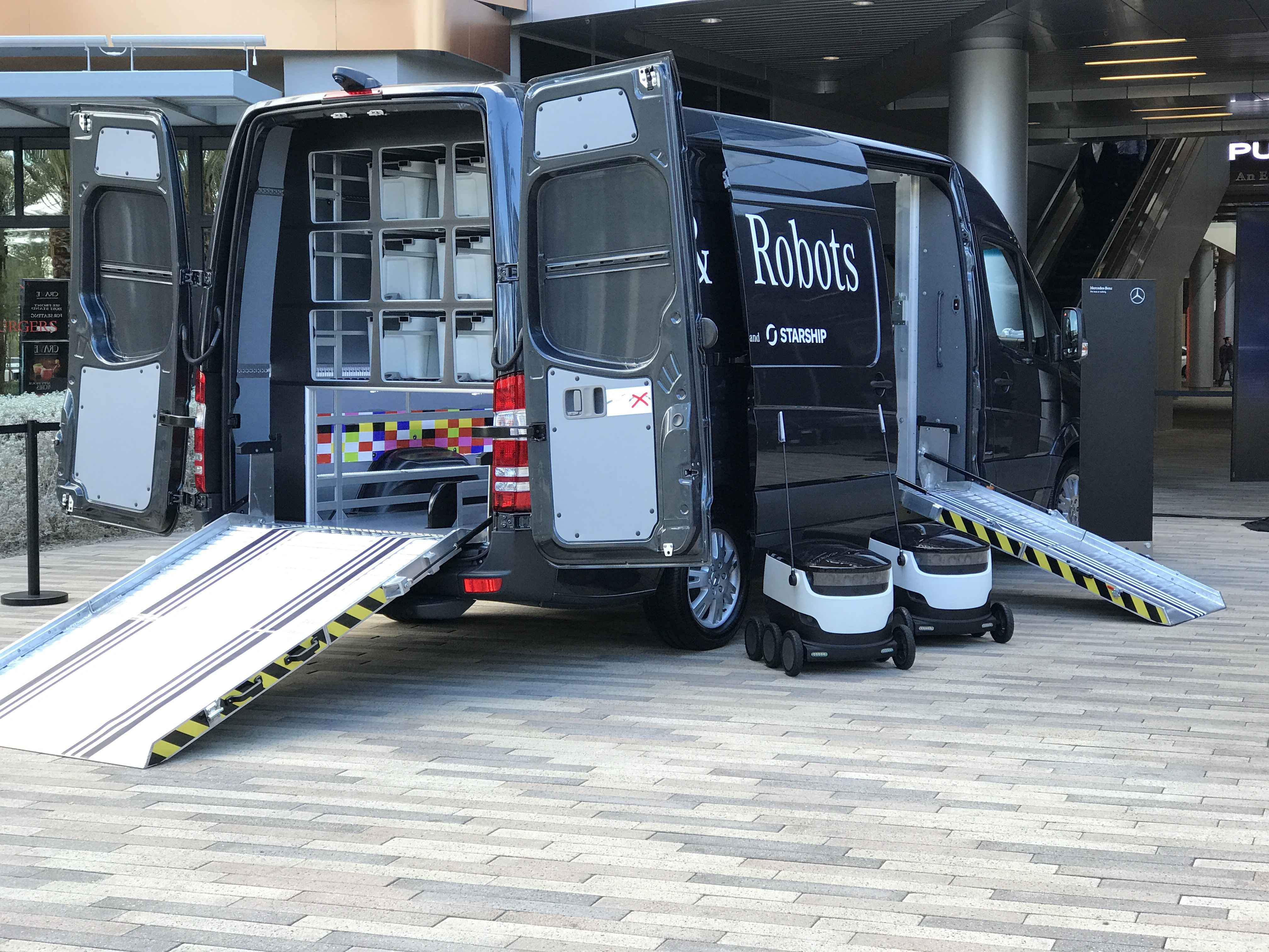 The Vans & Robots project van