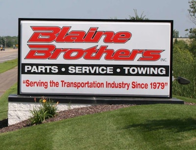 Minnesota-based Blaine Brothers has been named the 2016 Distributor of the Year by Truck Parts & Service.