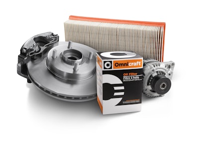 Ford Customer Service Division launches Omnicraft, an all-new brand of replacement parts for all makes of non-Ford vehicles. Non-Ford customers now are able to purchase parts and have their vehicles serviced at Ford dealerships