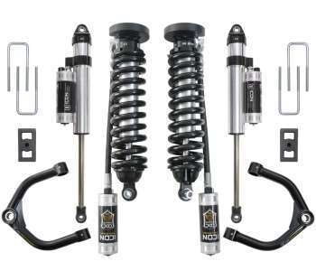 Icon’s 2.5 to 3-inch suspension system for 2016-up Nissan Titan XD Gas.