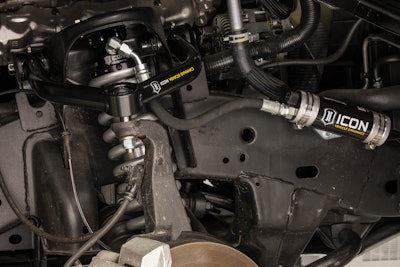 Icon now offers a suspension system for the 2016-up Nissan Titan XD Gas