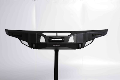 Smittybilt’s new M1A2 bumper for 2017 Ford Super Duty.