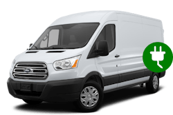 Inventev and New Eagle have teamed up to offer an electric conversion kit for Ford Transit.