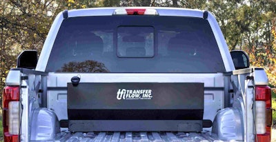 Transfer Flow’s new 40-gallon auxiliary fuel tank offers a low profile which gets it under most tonneau covers.