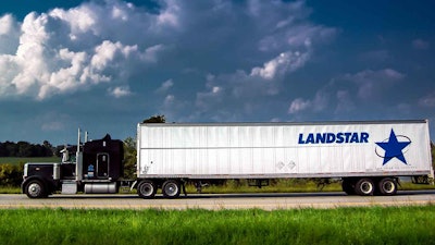 Landstar Semi-Truck and Trailer