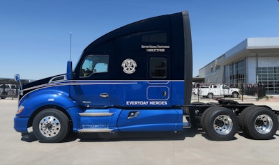 Inland Kenworth put together the “Everyday Heroes” Kenworth T680 and its unique paint scheme to combat human trafficking.